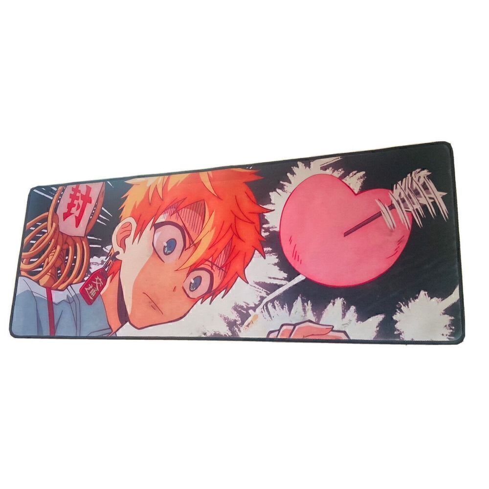 Anime One Piece Velboa Office Bedroom Parlor Non-slip Desk Mat 12” x 31”